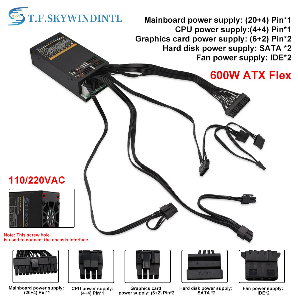 Flex 600W Modular Power Supply - Flex Atx Power Supply 600W 1U review and price